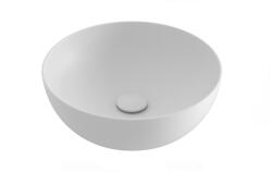 RAVAK Uni B Slim 40 cm pultra ültethető mosdó, matt fehér XJX0E140000 (XJX0E140000)
