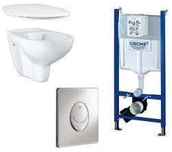 GROHE Rapid SL Projekt falsík alatti wc tartály komplett szett SZP-GR17 (38840000, 38505000, 39427000, 39493000) (SZP-GR17)