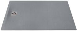 MARMY Dolomite öntött márvány zuhanytálca 70x120 cm, Valentino Grey 80 7637 70 12 53 (80 7637 70 12 53)