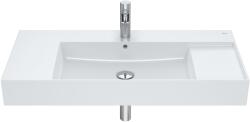 Roca Inspira SQUARE FINECERAMIC 100x49 cm mosdó, pearl A32752A630 (A32752A630)