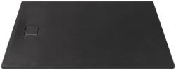 MARMY Loft öntött márvány zuhanytálca 70x120 cm, Cavalli Black 80 7968 70 12 54 (80 7968 70 12 54)