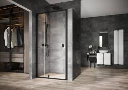 RAVAK Nexty NDOP2 110 zuhanyajtó fekete+transparent 03OD0300Z1 (03OD0300Z1)