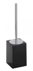 Bemeta Sapho BEMETA GAMMA WC-kefetartó, 92x385x92mm, fekete 145613310 (145613310)