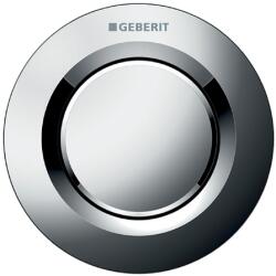 Geberit 01-es típusú távműködtetés, pneumatikus, 1 mennyiséges öblítéshez, magasfényű króm 116.040. 21.1 (116.040.21.1)