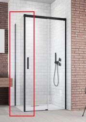 Radaway Idea Black S1 75 B fekete zuhanykabin oldalfal 387049-54-01L (387049-54-01L)