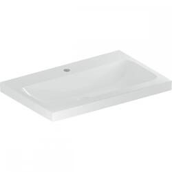 Geberit iCon Light mosdó, 75x48cm, csaplyukkal, túlfolyó nélkül, fehér 501.835. 00.5 (501.835.00.5)