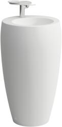 Laufen ILBAGNOALESSI ONE szabadonálló mosdó 53x53 cm matt fehér H8119727571041 (H8119727571041)