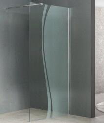 Niagara Wellness Frida Bamboo walk-in zuhanyfal 100 cm NWWI-FRIBA100 (NWWI-FRIBA100)