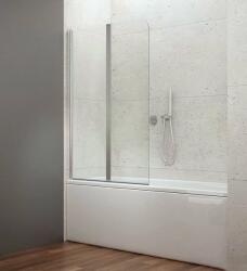 SAPHO Sapho AQUALINE WILA 90 cm kádparaván transzparent üveggel, króm AQ5742 (AQ5742)