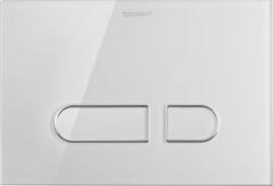 Duravit DuraSystem A1 nyomólap, fehér üveg WD5002012000 (WD5002012000) - szaniterplaza