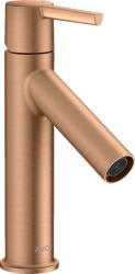 Hansgrohe Hansgrohe AXOR Starck egykaros mosdócsaptelep, lefolyógarnitúra nélkül, szálcsiszolt bronz 10003140 (10003140)