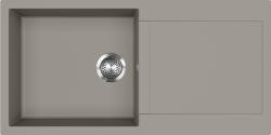 Evido Cubo XL 6S gránit mosogató, 1000 x 500 mm, platina 442059 (442059)