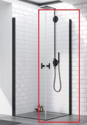 Radaway Nes Black KDD I 100 J szögletes fekete zuhanykabin (egyik fele), jobbos 10021100-54-01R (10021100-54-01R)