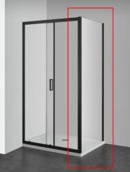Sanotechnik ELITE BLACK 1 zuhanyfal, 80 cm F80B (F80B)