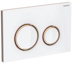 Geberit Sigma21 nyomólalap, vörösarany/fehér 115.650. SI. 1 (115.650.SI.1) - szaniterplaza