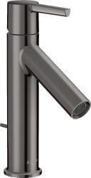 Hansgrohe Hansgrohe AXOR Starck egykaros mosdócsaptelep 100 automata leeresztővel CoolStart, polírozott fekete króm 10007330 (10007330)