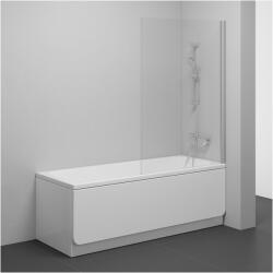 RAVAK PVS1 80 cm kádparaván Transparent üveggel, szatén 79840U00Z1 (79840U00Z1)