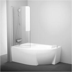 RAVAK CVSK1 Rosa 160/170 balos kádparaván Transparent üveggel, szatén 7QLS0U00Y1 (7QLS0U00Y1)