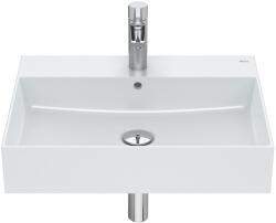 Roca Inspira SQUARE FINECERAMIC 60x49 cm mosdó, pearl A32752C630 (A32752C630)