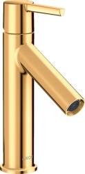 Hansgrohe Hansgrohe AXOR Starck egykaros mosdócsaptelep, lefolyógarnitúra nélkül, polírozott arany hatású 10003990 (10003990)