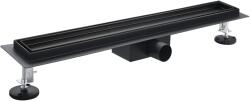 Roltechnik rozsdamentes zuhanyfolyóka 900 mm fekete RRFB-900 (RRFB-900)