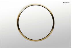 Geberit Sigma 10 nyomólap fehér/aranyozott/fehér 115.758. KK. 5 (115.758.KK.5) - szaniterplaza