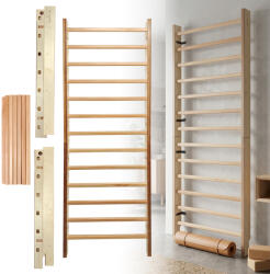 inSPORTline Bordásfal inSPORTline Dualmar 250x90 cm, erős és tartós kialakítás, lakkozott felület, tartozékok rögzítésének lehetősége, könnyű karbantartás (30416)