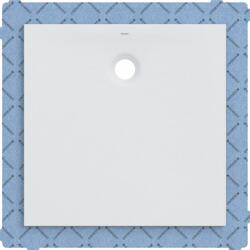 Geberit Olona szögletes zuhanyfelület, szigetelőgallérral, 90x90cm, matt fehér 550.901. 00.1 (550.901.00.1)