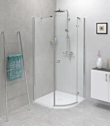 POLYSAN Sapho POLYSAN FORTIS LINE 90x90 jobbos zuhanykabin, króm FL5690R (FL5690R)