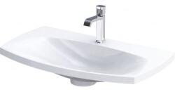 Roltechnik Louis 82x48 cm öntött műmárvány mosdó matt fehér UME-LU-82-93 (UME-LU-82-93)