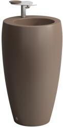 Laufen ILBAGNOALESSI ONE szabadonálló mosdó 53x53 cm matt kávé H8119721881041 (H8119721881041)