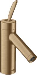 Hansgrohe Hansgrohe AXOR Starck Classic egykaros mosdócsaptelep nem zárható leeresztővel, szálcsiszolt bronz 10018140 (10018140)