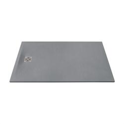 MARMY Dolomite öntött márvány zuhanytálca 90x160 cm, VALENTINO GREY 80 7855 90 16 53 (80 7855 90 16 53)