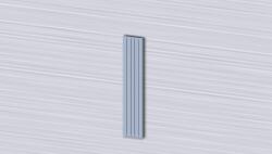 Radeco CAJA 3 design fűrdőszobai csőradiátor (780 W, 1200x320 mm) (CAJA 3)