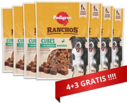 PEDIGREE PEDIGREE® Ranchos kockák kacsával 7x70 g
