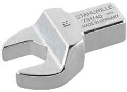 STAHLWILLE Cserélhető villáskulcsfej nyomatékkulcshoz 14x18 mm, DIM 24