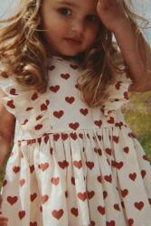 Konges Sløjd рокля от памук CIANNA BOW DRESS GOTS (KS105314.PPY2)