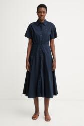 Tommy Hilfiger rochie tip cămașă din bumbac 9BY2-SUDZP8_59X (WW0WW49875)