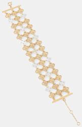 Tory Burch brățară pentru femei, din metal sidef ForgetMe 9BY2-AKDZZA_GLD (181730)