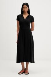 Tommy Hilfiger rochie evazată cu bumbac 9BY2-SUDZWZ_99X (DW0DW23482)