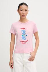 Kenzo tricou pentru femei, din bumbac PPY2-TSD04T_30X (FG52TS2224SK)