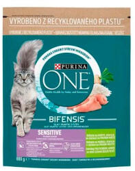 ONE 750gr Sensitive pulykában és rizsben gazdag száraz eledel felnőtt macskáknak