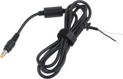 Rebel Conector cu cablu, 5, 5/2, 5 (16V/4, 5A) galben (L-KOM0247)