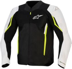 Alpinestars Geacă de motocicletă Alpinestars AST V3 Air alb-galben fluo-negru (AIM100-1282)