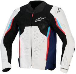 Alpinestars Geacă motocicletă Alpinestars AST V3 Air alb-albastru-roșu-negru (AIM100-1283)