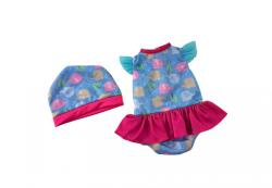PLEJO Haine PLEJO pentru păpușă 40 - 43 cm, body cu pălărie albastră