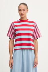 United Colors of Benetton tricou pentru femei, din bumbac cu elastan PPY2-TSD1WB_33X (3NAFD10CY)