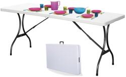 MultiGarden Összecsukható catering asztal 240x70 cm, vízálló HDPE (ZK-240)