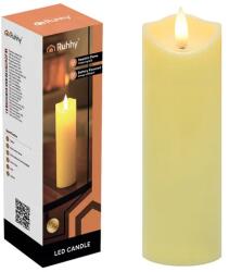 Ruhhy LED mécsesbetét 17×5 cm, meleg fehér pislákoló lánghatás, 1 db (00026720)