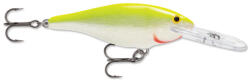 Rapala Shad Rap SR06 (SFC) Limitált Silver Fluorescent Chartreuse 7 g 6 cm (6144919)